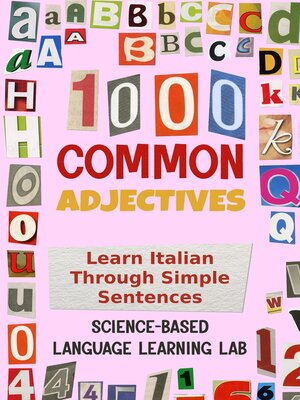 cover image of 1000 Common Adjectives: Italian